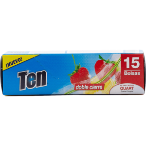 12- ZIPPER SANDWICH BAG - QUARTS 15/24